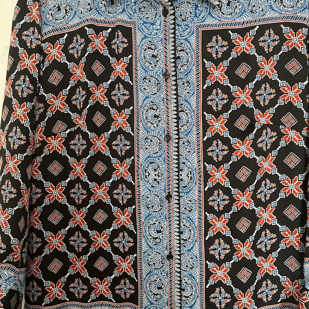 Sandro Rjoel Printed Midi Dress - Picture 6 of 11